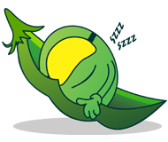 poddly sleeping...
